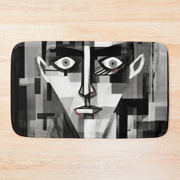 Item preview, Haunting Zombie Portrait Bauhaus Art designed and sold by ArtificialGenes.