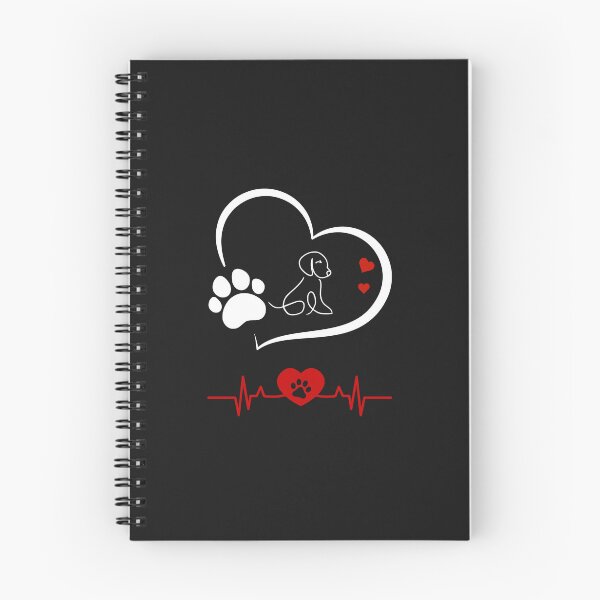 Item preview,  Dog lover t shirts for women with heart paw prints - Canine companionship AND Dog affection designed and sold by ygmrribi.
