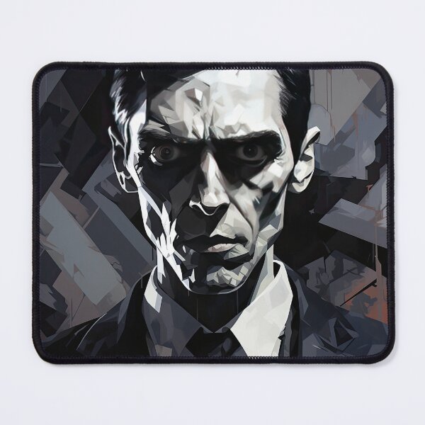 Item preview, Haunting Zombie Portrait Bauhaus Art designed and sold by ArtificialGenes.
