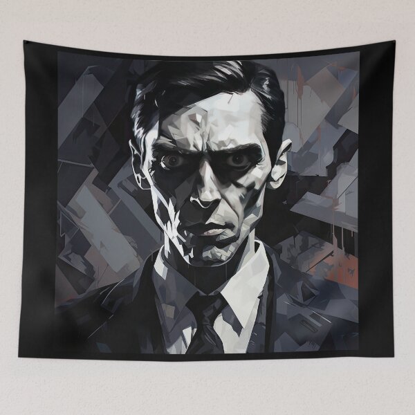Item preview, Haunting Zombie Portrait Bauhaus Art designed and sold by ArtificialGenes.