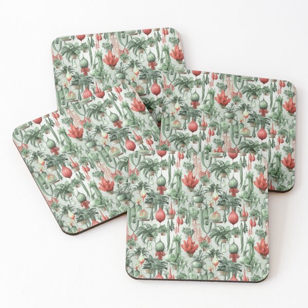 Item preview, carnivorous plant composition designed and sold by Alessandro Remo Mazzoni Remotextiles.