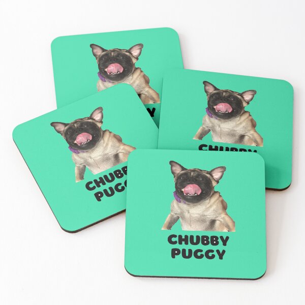 Item preview, "Chubby Puggy" Cute Pug designed and sold by TiptoeHill.