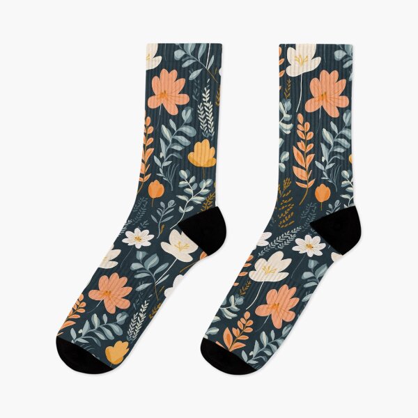 Item preview, Simple Boho Floral Pattern designed and sold by ShantyShawn.