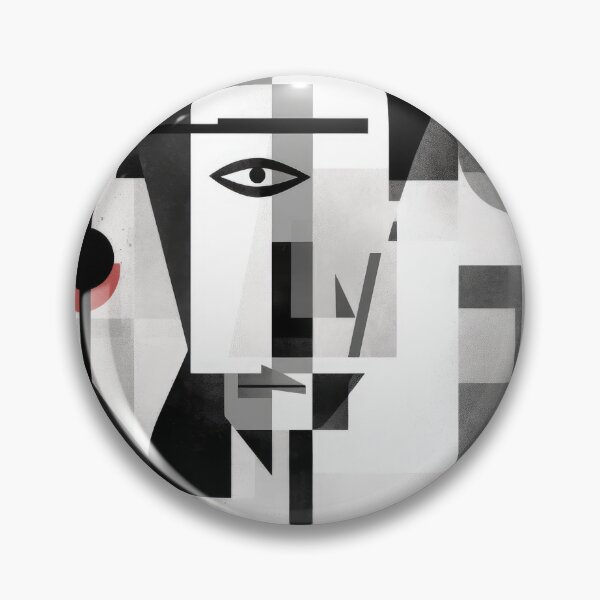 Item preview, Haunting Zombie Portrait Bauhaus Art designed and sold by ArtificialGenes.