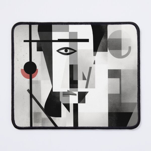Item preview, Haunting Zombie Portrait Bauhaus Art designed and sold by ArtificialGenes.