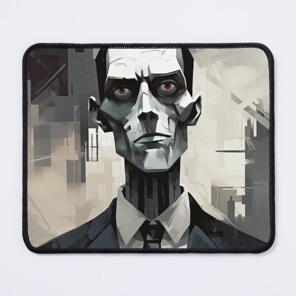 Item preview, Haunting Zombie Portrait Bauhaus Art designed and sold by ArtificialGenes.