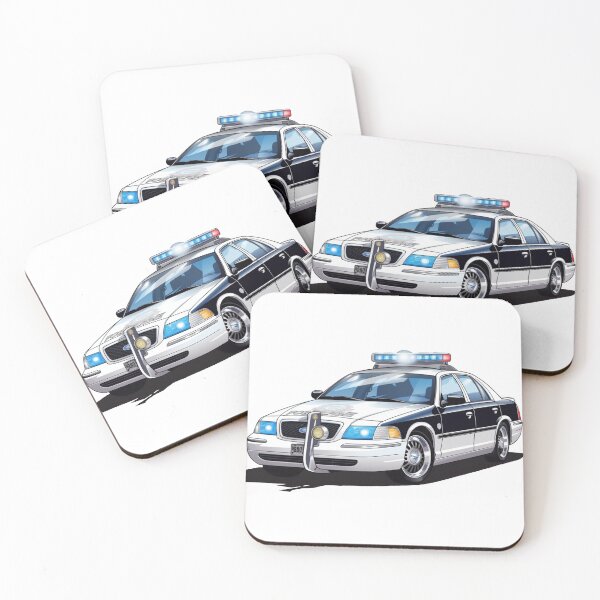 Item preview, Crown Victoria police interceptor sticker designed and sold by Skeezips.