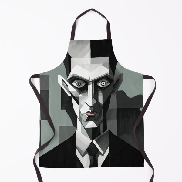 Item preview, Haunting Zombie Portrait Bauhaus Art designed and sold by ArtificialGenes.