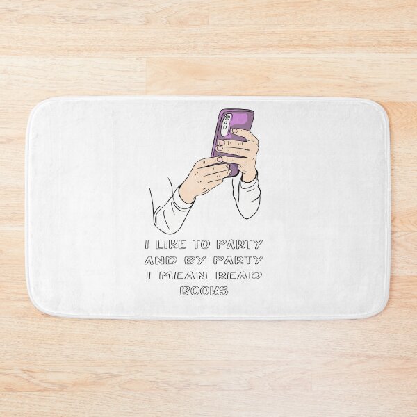 Item preview, I like to party and вy party i meam reab books.Phone in hand designed and sold by Anastasiia Yurevych.