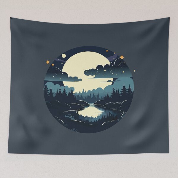 Item preview, Moonlight Sky designed and sold by inspiredalike.