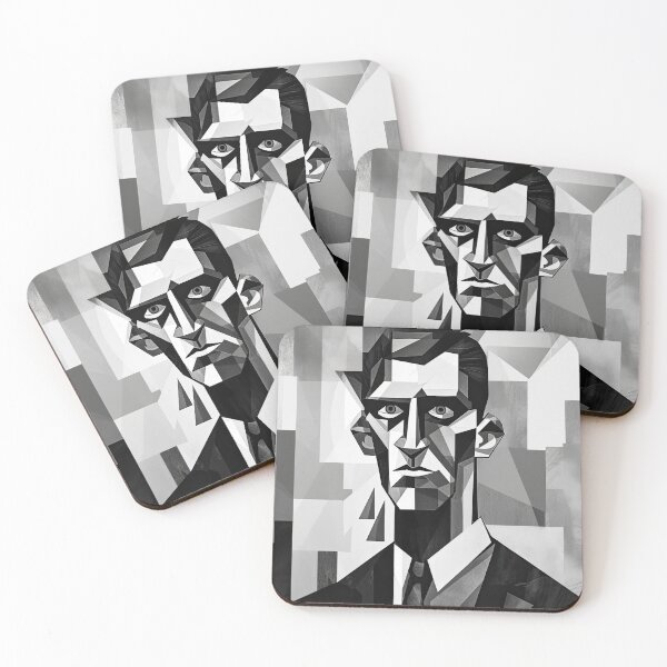 Item preview, Haunting Zombie Portrait Bauhaus Art designed and sold by ArtificialGenes.