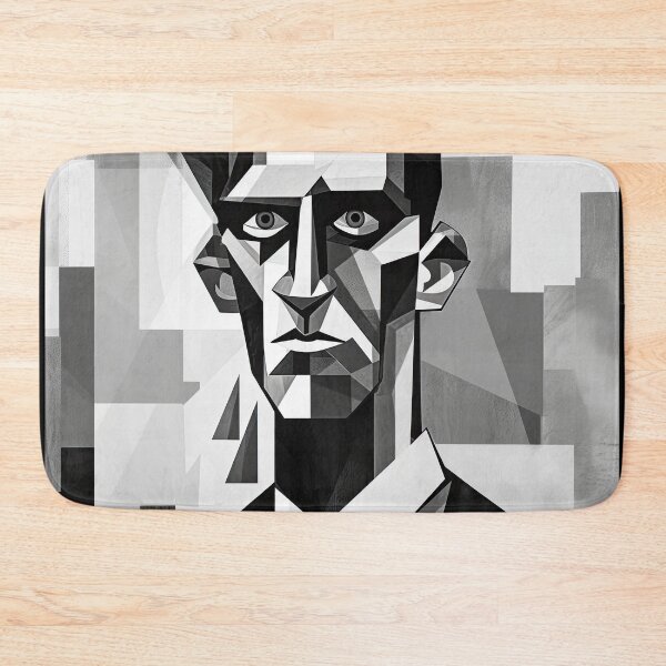 Item preview, Haunting Zombie Portrait Bauhaus Art designed and sold by ArtificialGenes.