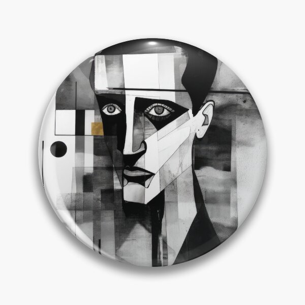 Item preview, Haunting Zombie Portrait Bauhaus Art designed and sold by ArtificialGenes.