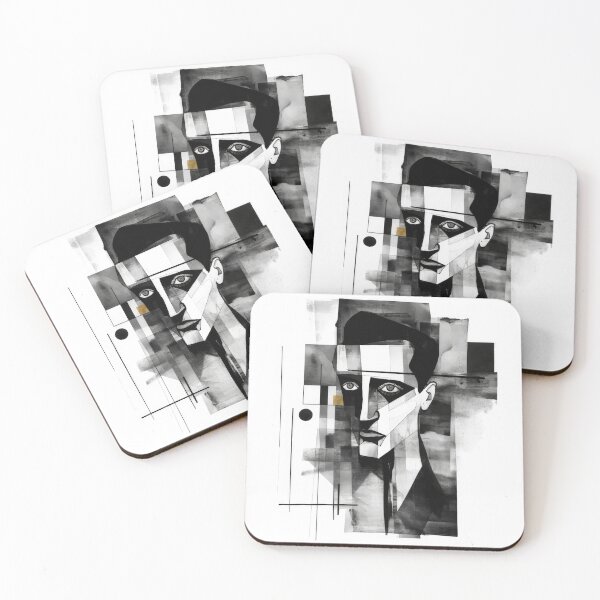 Item preview, Haunting Zombie Portrait Bauhaus Art designed and sold by ArtificialGenes.