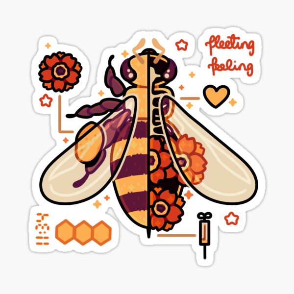Item preview, Honeybee Anatomy designed and sold by SilAchan.