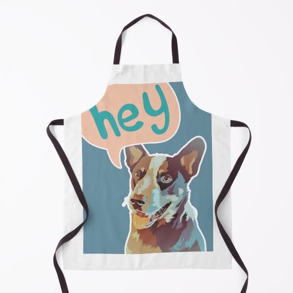 Item preview, Hey Dog Blue Background Design designed and sold by CarefulCreation.