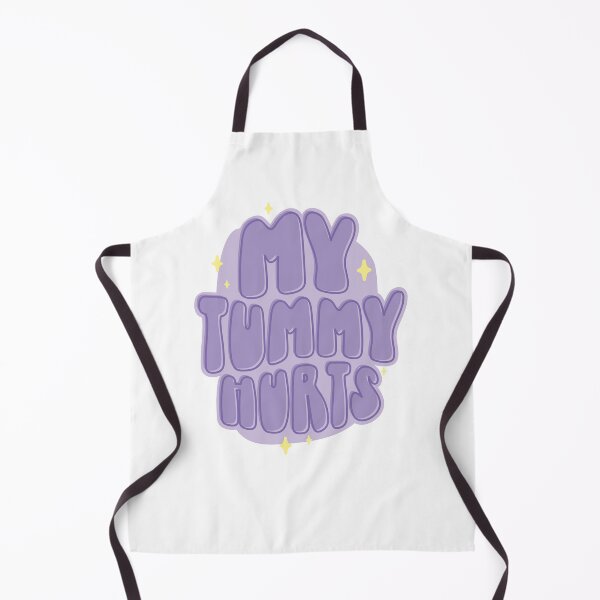 Item preview, My Tummy Hurts - Purple/Yellow designed and sold by ts-eg.