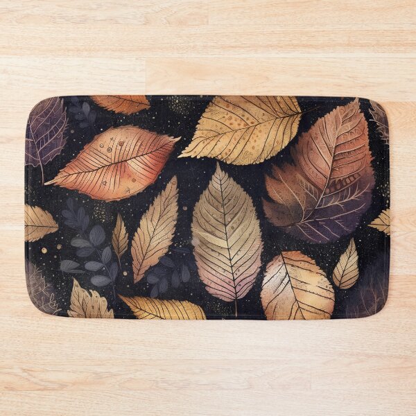 Item preview, Autumn leaves seamless pattern designed and sold by Lil-Satu.