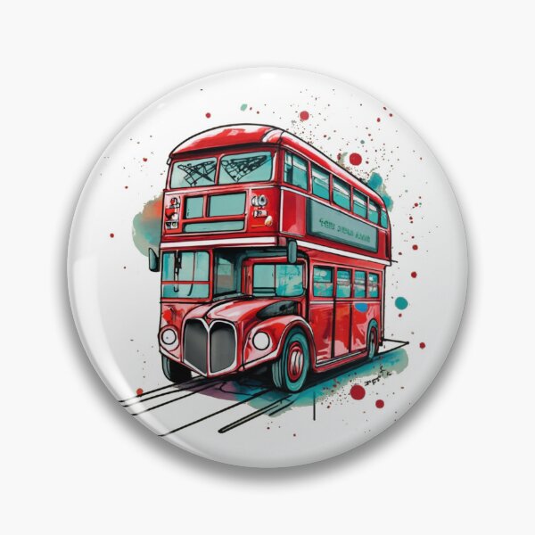 Item preview, London Bus Graffiti Art designed and sold by Silver-Lady-Cre.