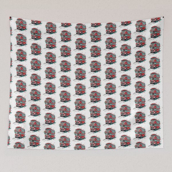 Item preview, London Bus Graffiti Art designed and sold by Silver-Lady-Cre.