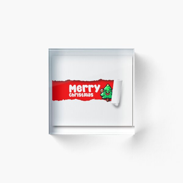 Item preview, Merry Christmas from the Crazy Christmas Tree, torn pattern designed and sold by GInnovators.
