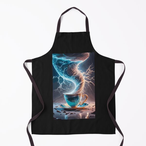 Item preview, cup of coffee in a storm designed and sold by InnovaDigital.