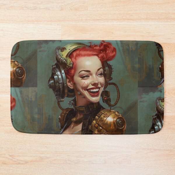Item preview, Sci-Fi Cyberpinup Futuristic Beauties & Retro Glam designed and sold by GueloStudio.