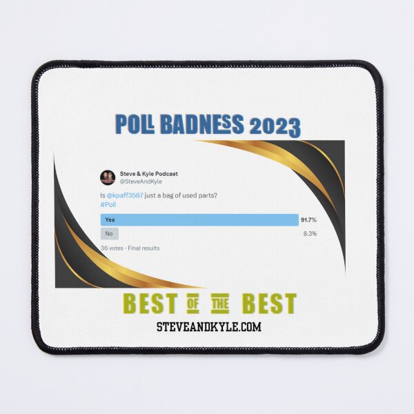 Item preview, Poll Badness 2023 designed and sold by steveandkyle.