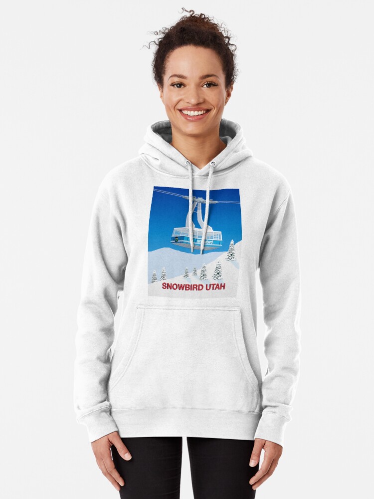 Snowbird Ski Resort Blue Cable Car | Pullover Hoodie