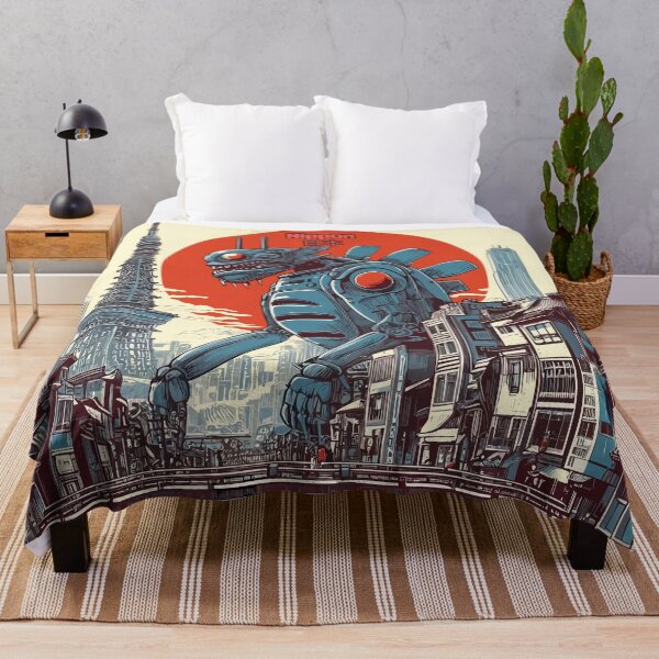 Item preview, Great kaiju journey through Tokyo designed and sold by TomFrontierArt.