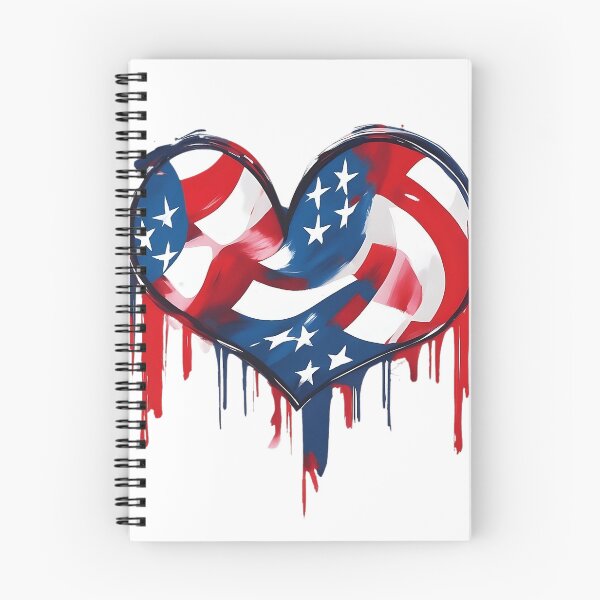 Item preview, USA flag love icon designed and sold by Gus-Fring-33.