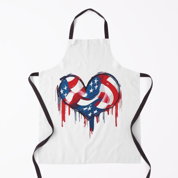 Item preview, USA flag love icon designed and sold by Gus-Fring-33.
