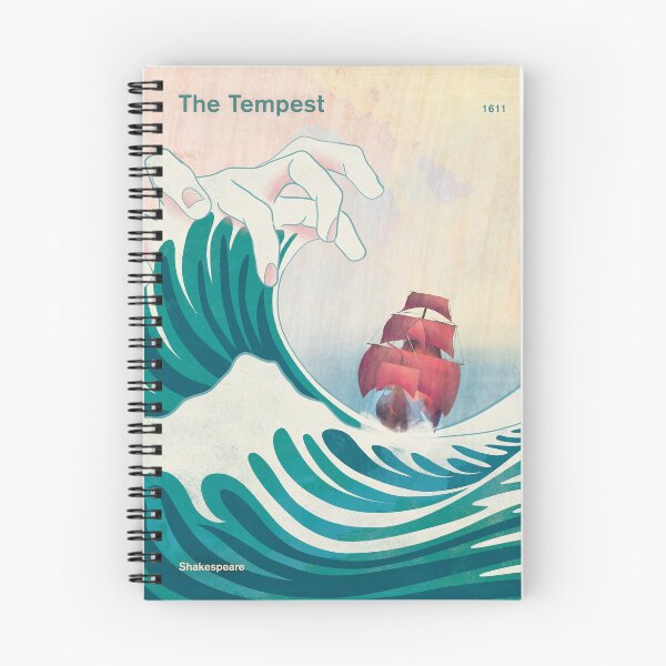 Item preview, The Tempest - William Shakespeare Theatre Art for Book Lovers, Readers and Writers designed and sold by RedHillPrints.