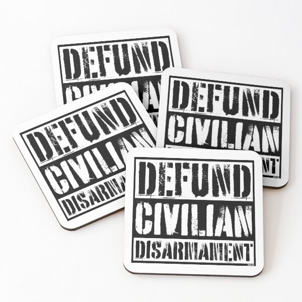 Item preview, Defund Civilian Disarmament designed and sold by kaantrehreeuhn.