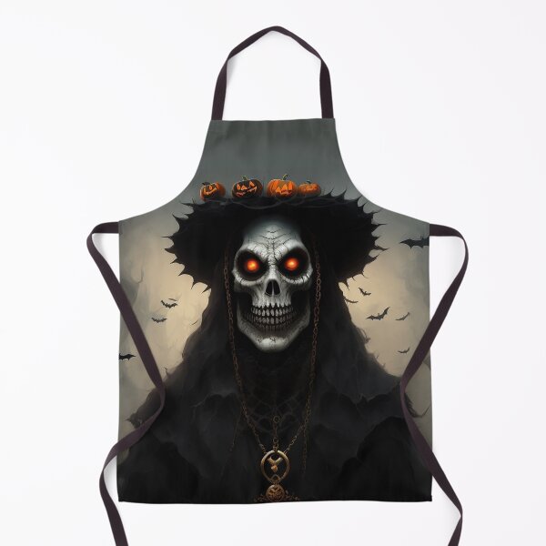 Item preview, Halloween ghostly corpse in a hat with pumpkins designed and sold by JaroDesign2023.