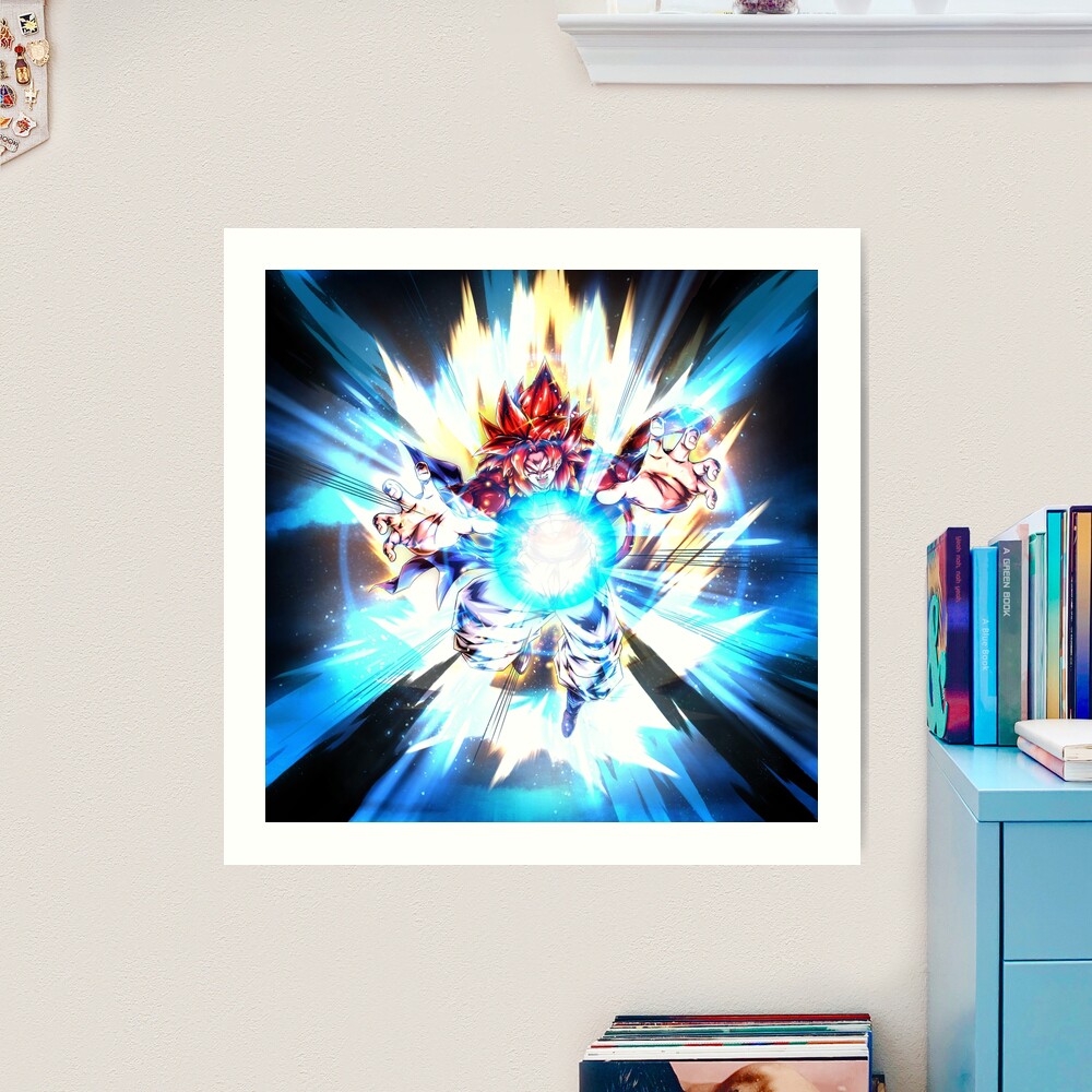 Gogeta ssj4 Canvas Print / Canvas Art by Lac Lac - Pixels