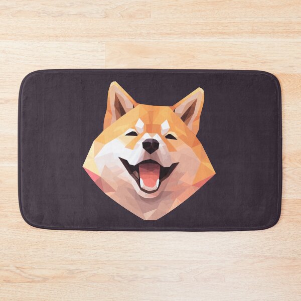 Item preview, Happy Shiba Inu Low Poly designed and sold by SweetClicks123.
