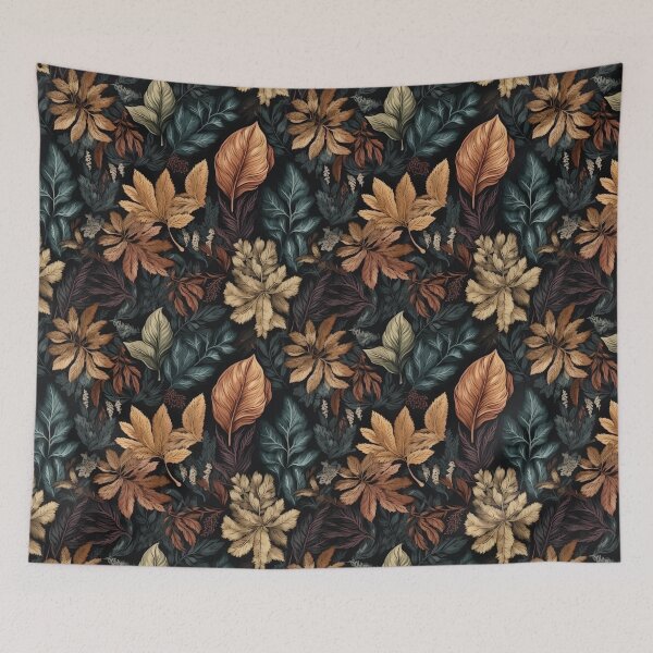 Item preview, Autumn leaves seamless pattern designed and sold by Lil-Satu.