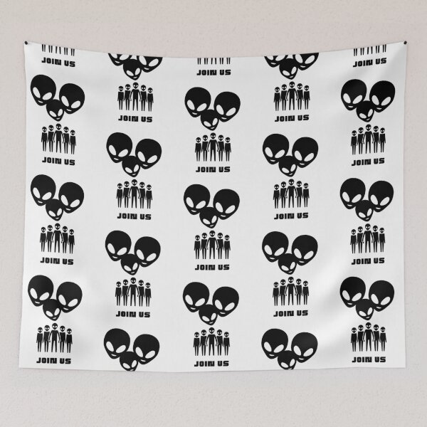 Item preview, Aliens Join Us designed and sold by BonitaGirl.