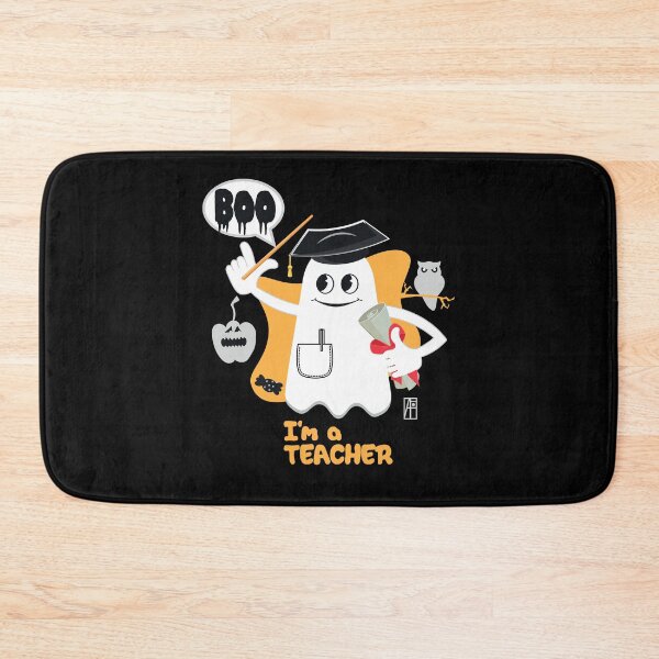 Item preview, BOO Teacher dressed as a GHOST - cute Halloween designed and sold by ArtProjectShop.