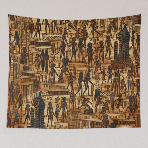 Item preview, Preparing the Pharaoh's Tomb Pattern designed and sold by Bring Back Culture.