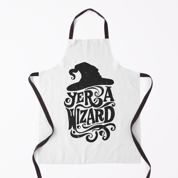 Item preview, Yer a Wizard - Black Typography - Fantasy designed and sold by Fenay Designs.
