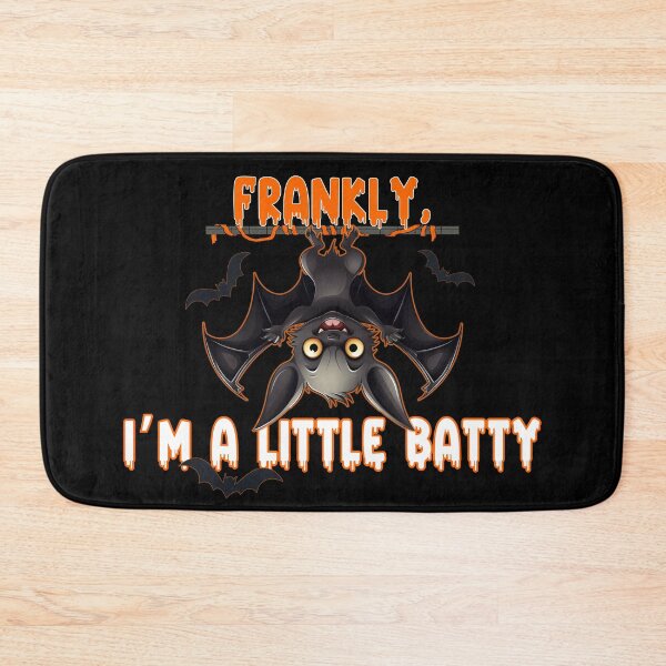 Item preview, Frankly, Im A Little Batty - Cute, Funny, Halloween Bat designed and sold by ClassActCreator.
