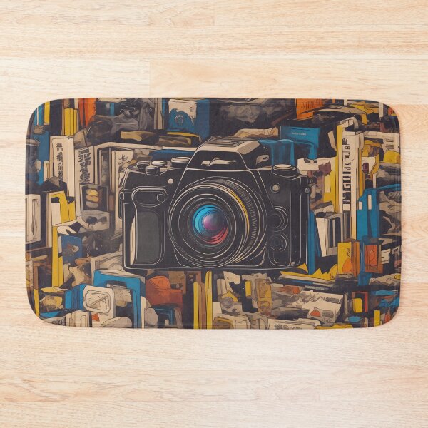 Artikelvorschau, Vintage-Fotokamera-Muster entworfen und verkauft von AiPunch.