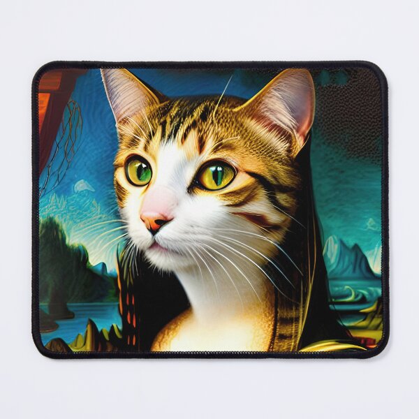 Item preview, Mona Lisa Cat designed and sold by GooGooPop.