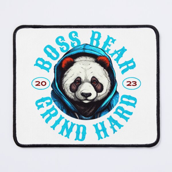 Item preview, Bear Boss: Grind with Grit designed and sold by FairX.