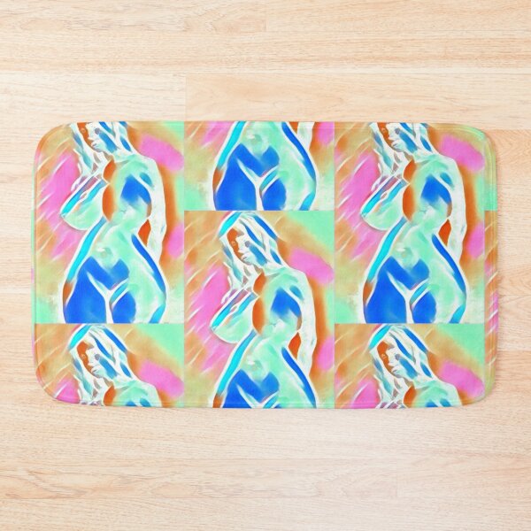 Item preview, Curvy female nude, semi-abstract digital painting  designed and sold by pulchritude560.