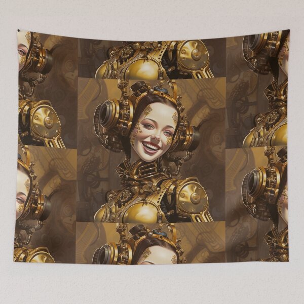 Item preview, Sci-Fi Cyberpinup Futuristic Beauties & Retro Glam designed and sold by GueloStudio.