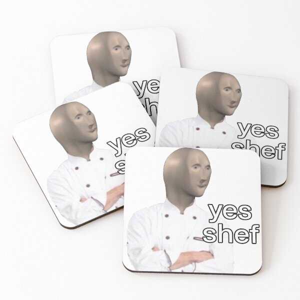Item preview, yes shef (yes chef) designed and sold by NickumsGraphics.