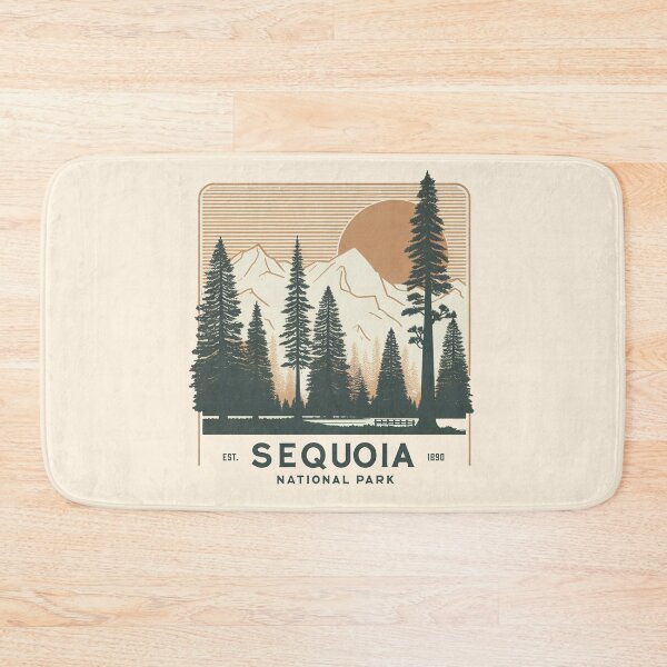 Item preview, Sequoia National Park designed and sold by Retro Travel Design.